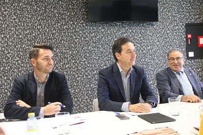 Fran Sánchez, Monterrubio y Macanás en el desayuno informativo (GRJ)