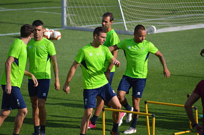 Alberto Martín no pudo estar hoy sobre el césped (GRJ) 