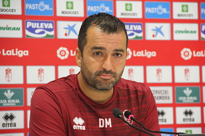 Diego Martínez, en rueda de prensa (GRJ) 