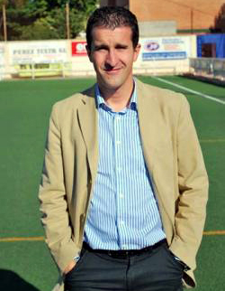 Luis Daza, presidente del CD Huétor Tájar 