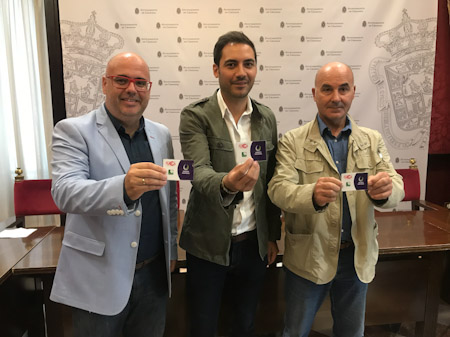Presentación en el Ayuntamiento de Granada de la Campaña de abonados del Grupo Hafesa Rafa (RACA)