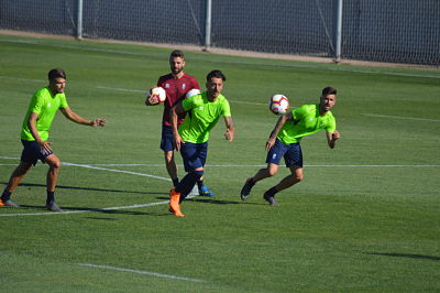 Castellano en un entrenamiento (GRJ) 