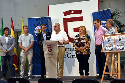 Presentación en Diputacio del Rally `Primeras Nieves` (DIPGRA)