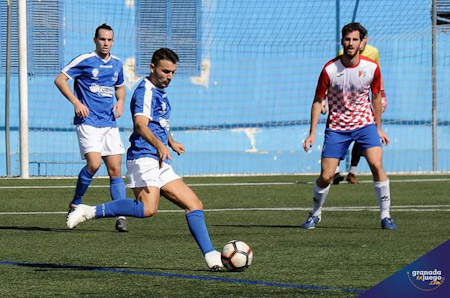 Luis Enrique hizo el gol del Maracena en Estepona (ARCHIVO)
