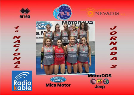 El Nevadis Albolote C.V`16 colidera la Primera Nacional (ACV`16)