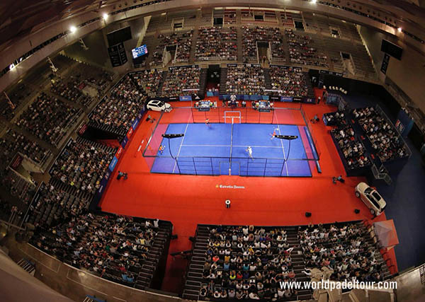 El Palacio de Deportes de Granada fue el escenario del World Pádel Tour