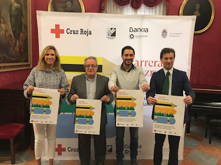 Presentación de la carrera por la infancia organizada por Cruz Roja (CRUZ ROJA GRANADA)