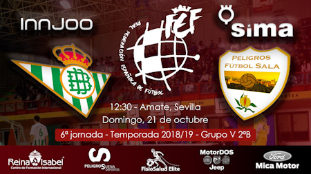 El Sima Peligros visitará al Real Betis B (PFS)