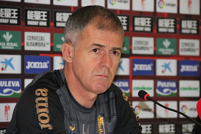 Alcaraz durante su etapa en el Granada (GRJ) 