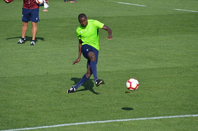 Ramos dispara a portería (GRJ) 