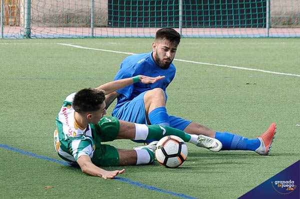 Una acción del choque del Céltic ante el CD Vera (JOSÉ M. BALDOMERO)