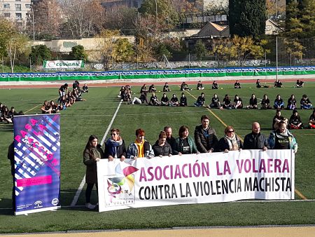 El Rugby Femenino se ha unido contra la violencia de género (JUNTA) 