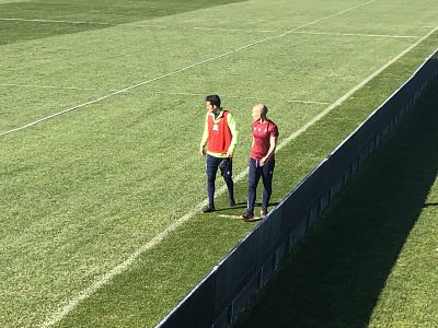 Montoro se ha retirado cojenado (GRJ) 