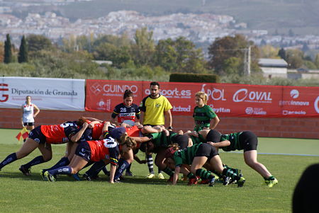 El CD Rugby Escoriones venció en la quinta jornada de liga (CDR ESCORIONES)