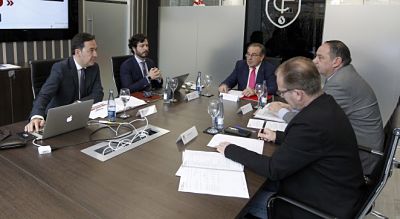 Un instante de la Junta (GRANADA CF) 