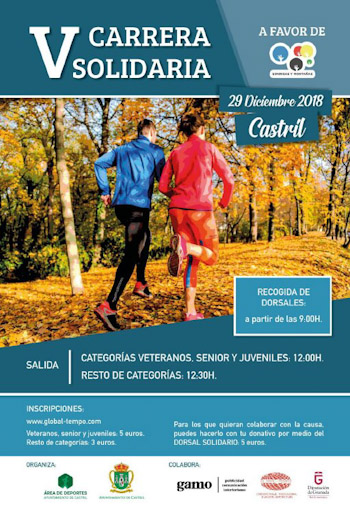 Castril acogerá su carrera solidaria 
