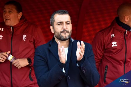 Diego Martínez se mostró contento por el trabajo de su equipo (BALDOMERO)