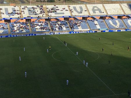 El duelo de Recreativos se lo llevó el de Huelva (@RECREOFICIAL)