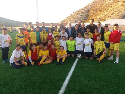 La Malahá ya dispone de campo de fútbol con césped artificial (EUROPA PRESS) 