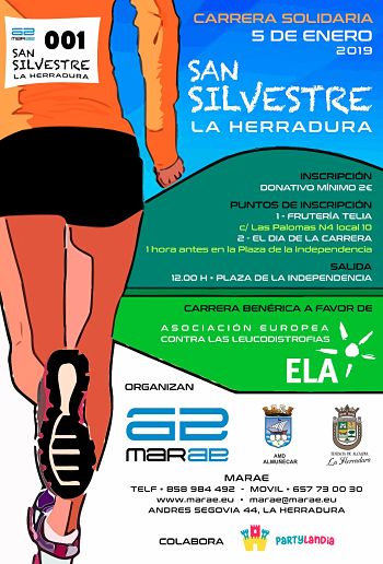 La Herradura celebrará una San Silvestre solidaria (AYTO. ALMUÑÉCAR)