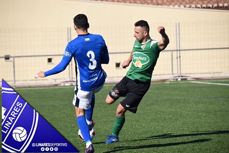 El Huétor Vega no tuvo opciones ante el Linares (@LINARES_DPTVO)