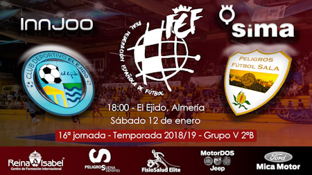 El Sima Peligros visitará a El Ejido (PFS) 