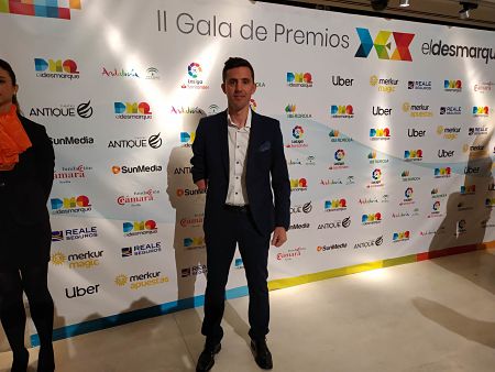 Jose Manuel Ruiz en la II Gala Premios DEX
