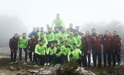 Los jugadores han vivido una jornada diferente (P.VILLOSLADA GCF)