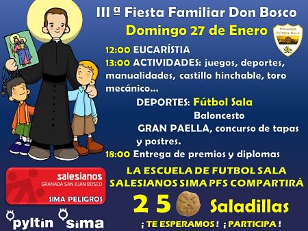 El Sima Peligros participará en la convivencia de San Juan Bosco 