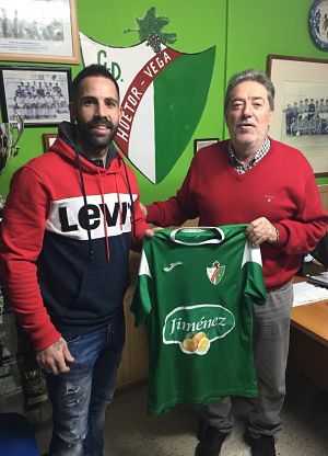 Presentación de Miguel Jiménez en el Huétor Vega (@CD_HUETORVEGA)