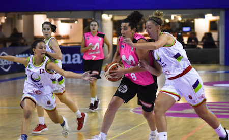 El Movistar Estudiantes ganó en la primera vuelta a Grupo Hafesa Raca (MOVISTAR ESTUDIANTES)