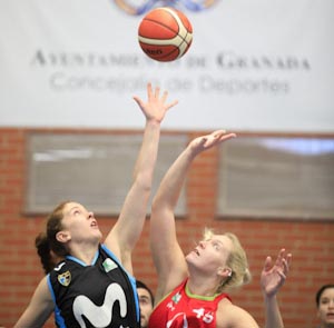 El Grupo Hafesa Raca plantó cara a Movistar Estudiantes (@JPELEGRIN_71)
