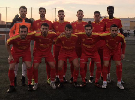 Once inicial de la U.D. Maracena ante el Malaka (@UD_MARACENA)