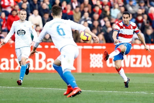 Montoro volvió a jugar, pero no fue el de las mejores ocasiones (GRANADA CF)