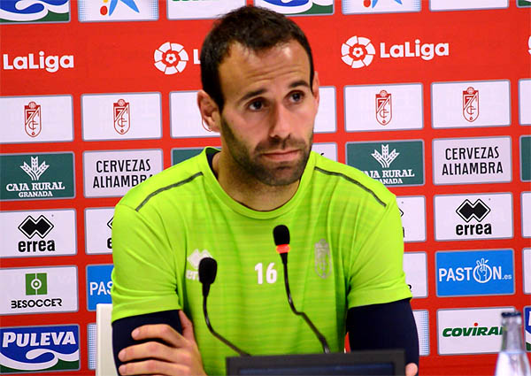 Víctor Díaz en un momento de la rueda de prensa (GRJ)