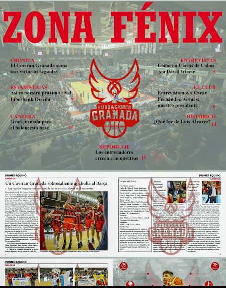 La Fundación CB Granada ha lanzado una revista online (FCBG) 