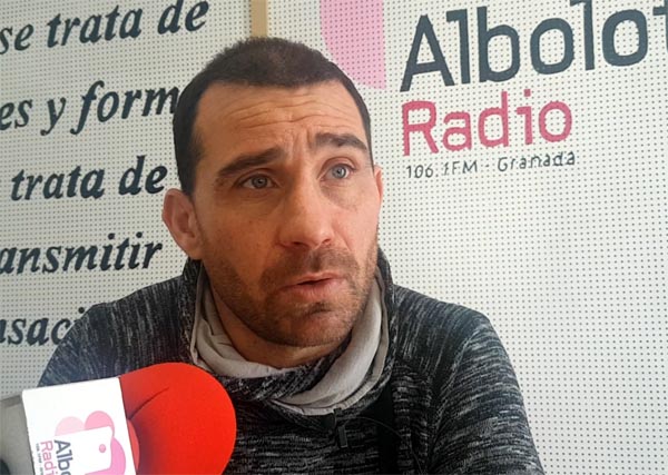 Jesús Sierra en un momento de la entrevista en el programa Fuera de Juego (GRJ)