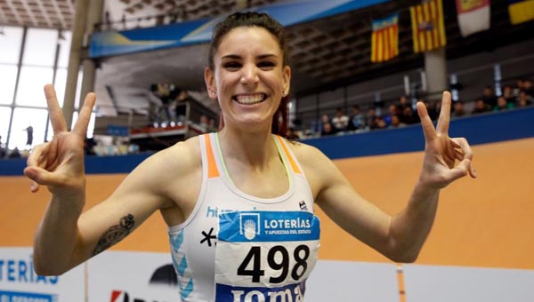 La atleta granadina Laura Bueno está cuajando una gran temporada 