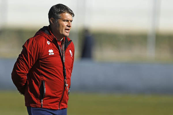 Pedro Morilla, entrenador del Recreativo de Granada (GRANADA CF)