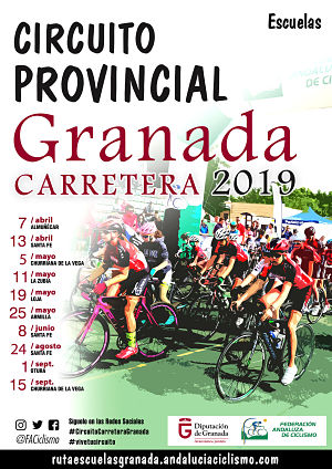 El Circuito Provincial de Granada de Carretera Escuelas se iniciará el 7 de Abril (FAC)