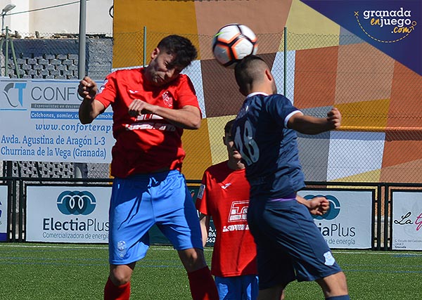 El Churriana no pudo pasar del empate ante Puerto de Motril (J. PALMA)