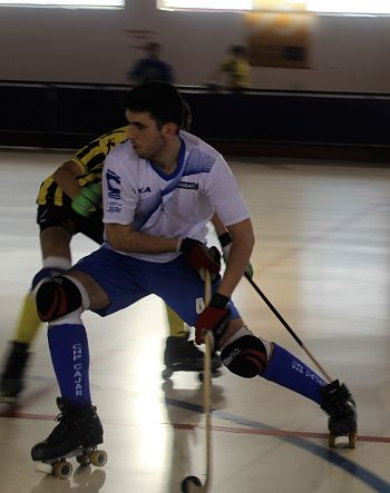 Pablo Ferrer capitán del equipo Junior del Patín Cájar (CHP CÁJAR)