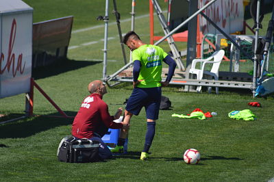 Adri Castellano ha sentido molestias (GRJ)