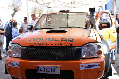 Coche con el que competirá la escuderia alboloteña (AYTO. ALBOLOTE)