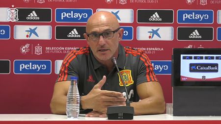 Luís de la Fuente, seleccionador Nacional Sub 21 (YOUTUBE)