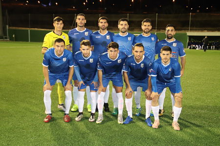 Once inicial del Atlético Monachil en el partido ante el Oriente (MANU LÓPEZ)