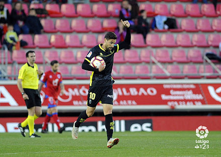 Antonio Puertas hizo el gol del Granada (LFP)