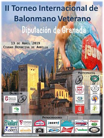 La Ciudad Deportiva de Armilla acogerá el Torneo de veteranos de Balonmano