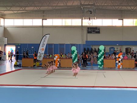 Convivencia de gimnasia rítmica celebrado en Huétor Tájar (AYTO. HUÉTOR TÁJAR)