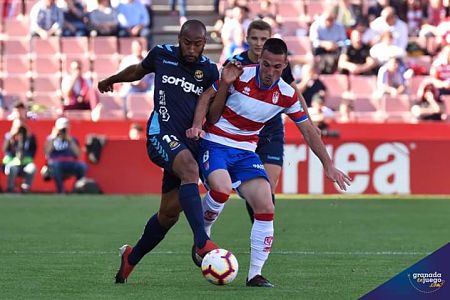Fede San Emeterio cuajó un buen partido ante el Nastic (JOSÉ M. BALDOMERO)